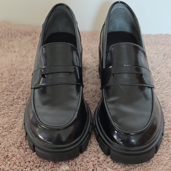 Sincerely Jules Black Moccasins Slip-On Shoes - Picture 10 of 11
